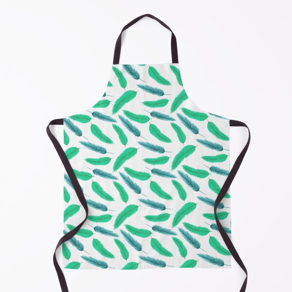 Item preview, Falling Feathers - Seagreen and Cyan designed and sold by PaintInTheNight.