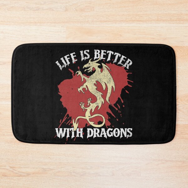 Item preview, Life Is Better With Dragons - Dragon Mythical Creature designed and sold by Myth-Creatures.