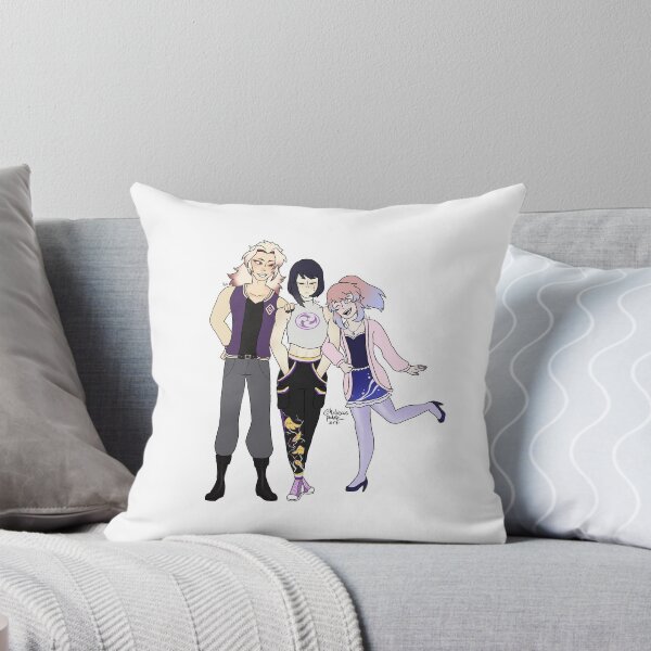 Item preview, Three Inazumans (up to no good) (Itto, Sara, Kokomi) designed and sold by hibiscuspuddle.