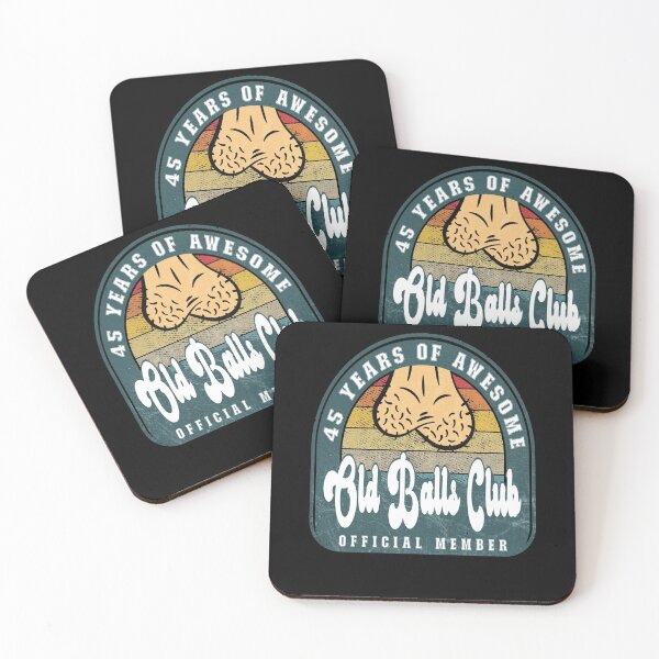 Item preview, Old Balls Club 45th Birthday 45 Years of Awesome designed and sold by Zulfiqqar.