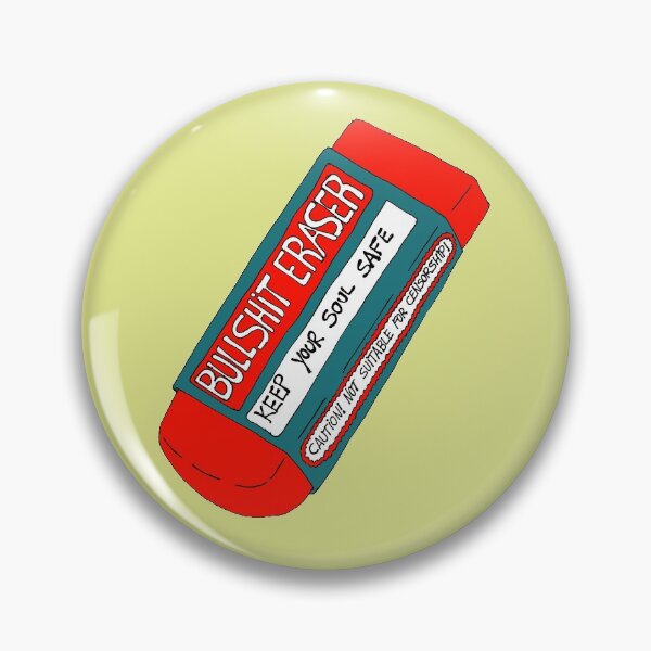 Item preview, Bullshit Eraser designed and sold by NunoNevesComics.