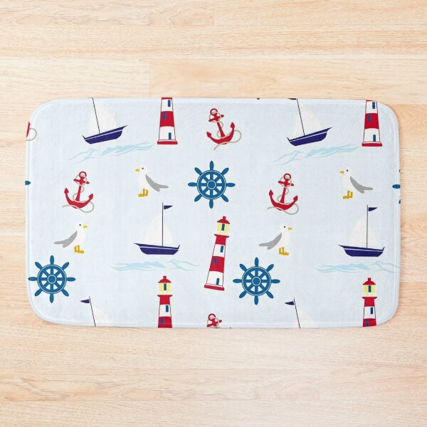 Item preview, Whimsical nautical theme designed and sold by lullabel77.