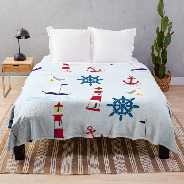 Item preview, Whimsical nautical theme designed and sold by lullabel77.