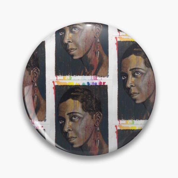 Item preview, Ethel Waters - Hand Drawn Oil and Ink Portrait designed and sold by HRHildebrand.