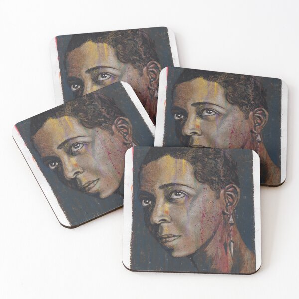 Item preview, Ethel Waters - Hand Drawn Oil and Ink Portrait designed and sold by HRHildebrand.