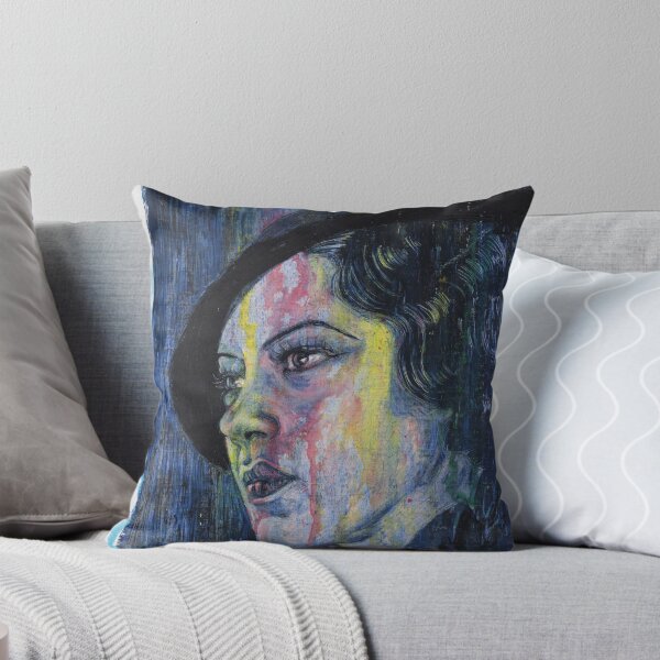 Item preview, Fredi Washington - Hand Drawn Oil and Ink Portrait designed and sold by HRHildebrand.