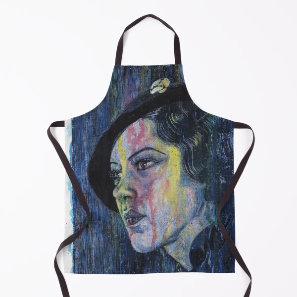 Item preview, Fredi Washington - Hand Drawn Oil and Ink Portrait designed and sold by HRHildebrand.