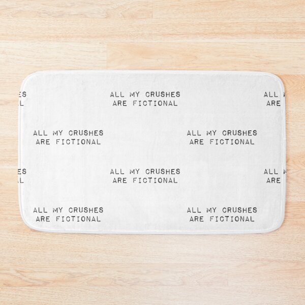 Item preview, All My Crushes Are Fictional :( designed and sold by Shea Sketches.
