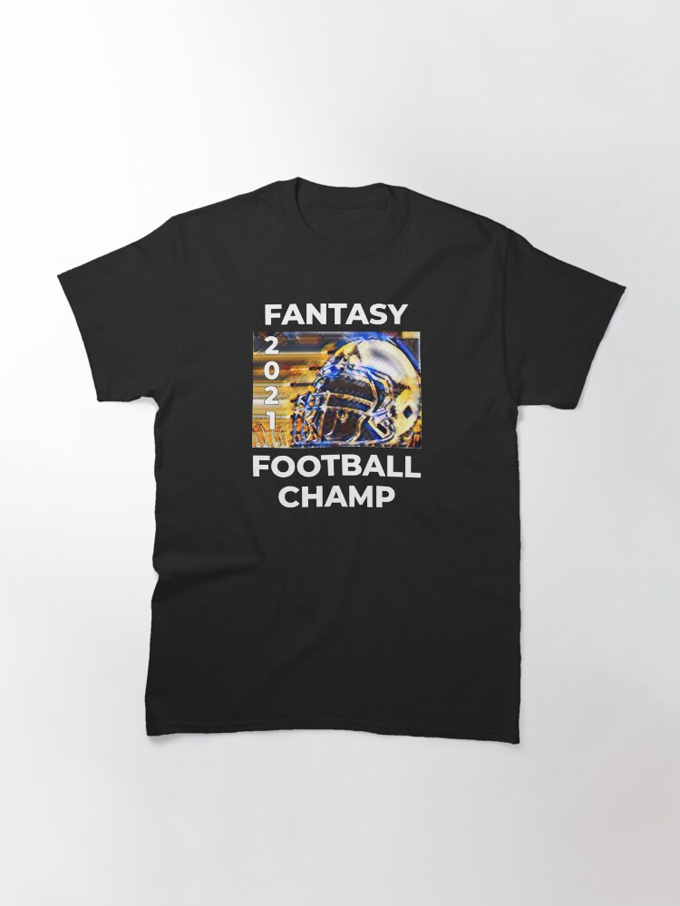 Thumbnail 3 of 7, Classic T-Shirt, 2021 Fantasy Football Champion, Fantasy Football Gift, 2021 FFL Champ designed and sold by shirtcrafts.