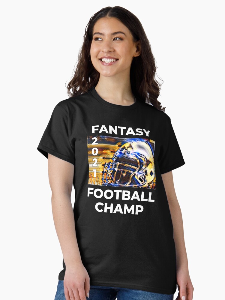 Thumbnail 1 of 7, Classic T-Shirt, 2021 Fantasy Football Champion, Fantasy Football Gift, 2021 FFL Champ designed and sold by shirtcrafts.