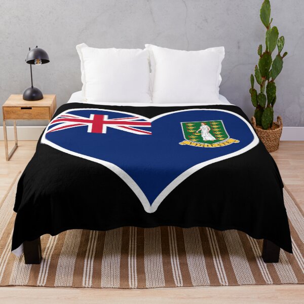 Item preview, British Virgin Islands Flag Heart designed and sold by PKHalford.