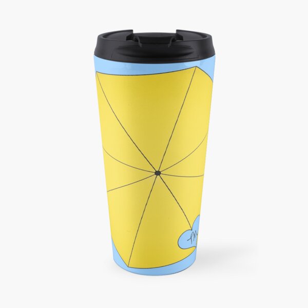 yellow umbrella travel