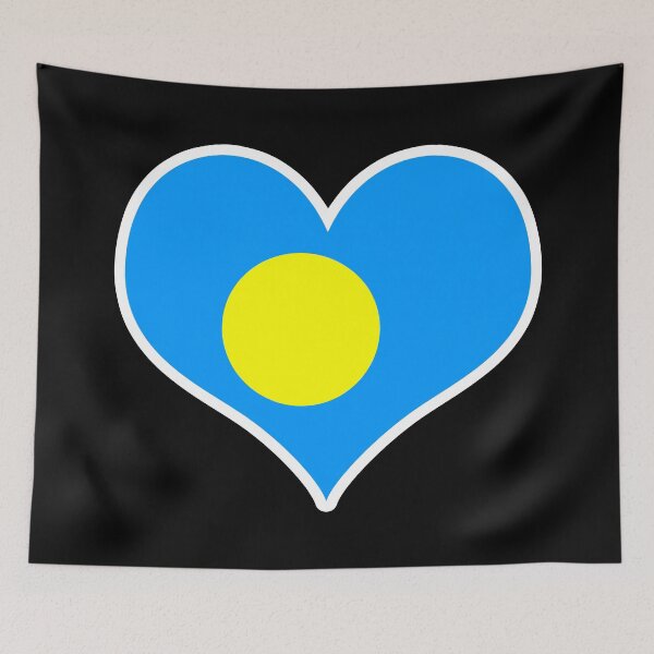 Item preview, Palau Flag Heart designed and sold by PKHalford.