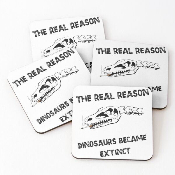 Artikelvorschau, Der wahre Grund, warum Dinosaurier ausgestorben sind entworfen und verkauft von printhappy4you.
