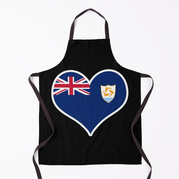 Item preview, Anguilla Flag Heart designed and sold by PKHalford.