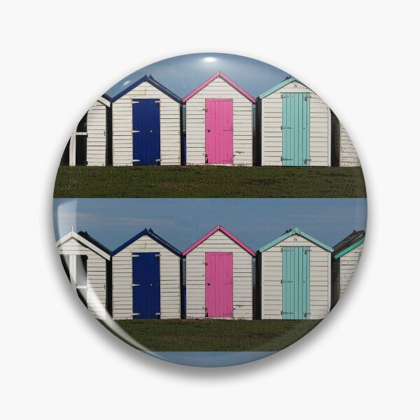 Item preview, Holiday Beach Huts designed and sold by Vision4art by Conway.