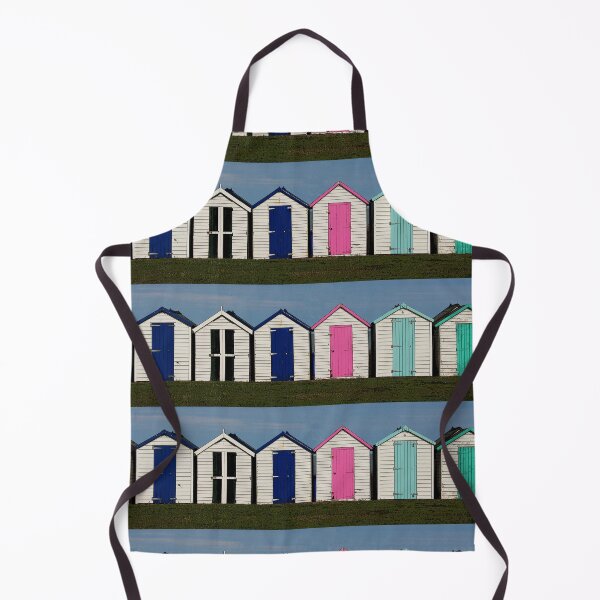 Item preview, Holiday Beach Huts designed and sold by Vision4art by Conway.