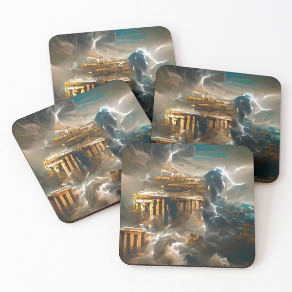 Item preview, Zeus lightning in Athens designed and sold by NikolaMio.