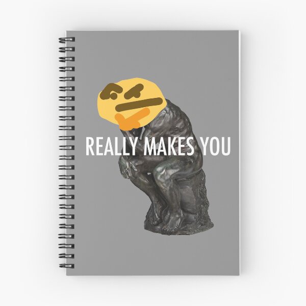 Item preview, The Thinker Meme designed and sold by sammybueks.