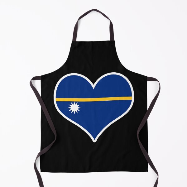 Item preview, Nauru Flag Heart designed and sold by PKHalford.