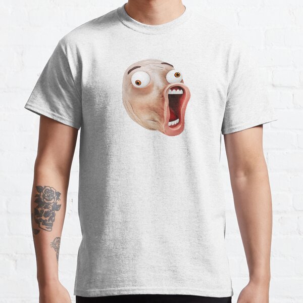 Realistic LOLOLOL Face Rage Comics Classic Meme Classic T-Shirt