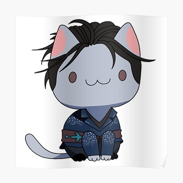 &ldquo;Yuri on Ice - Yuri Kitty " Poster for Sale by Laceblack18 | Redbubble