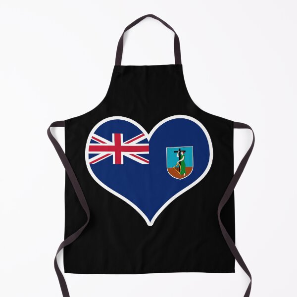 Item preview, Montserrat Flag Heart designed and sold by PKHalford.