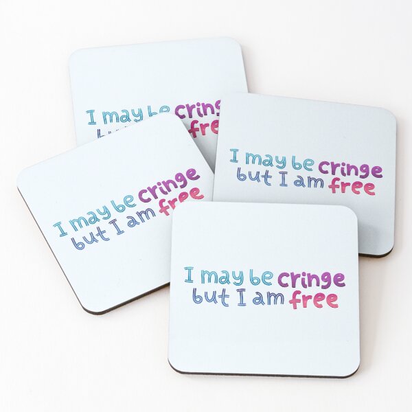 Item preview, I may be cringe but I am free designed and sold by colacatinthehat.