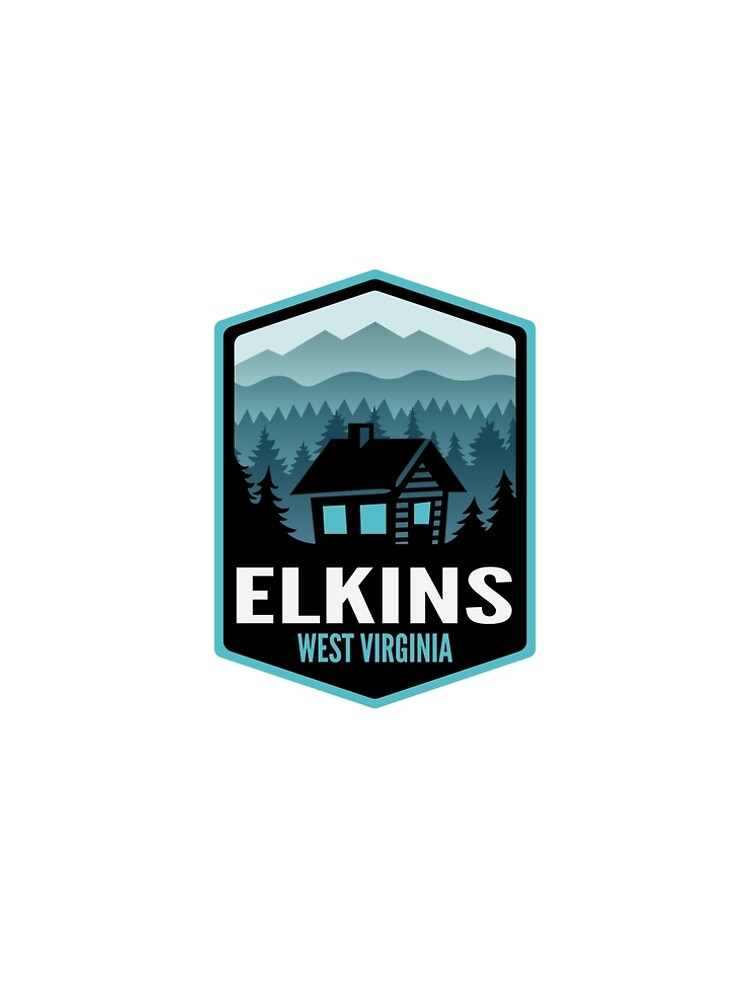 Aperçu 5 sur 5. Robe trapèze avec l'œuvre Elkins West Virginia Mountain Town Cabin créée et vendue par HalpinDesign.