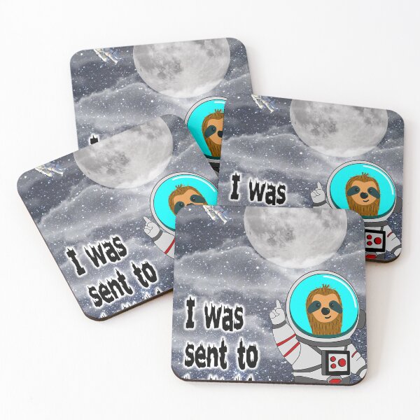 Item preview, Sloth In Impossible Mission, Sloth In The Stars designed and sold by Mr-true-design.