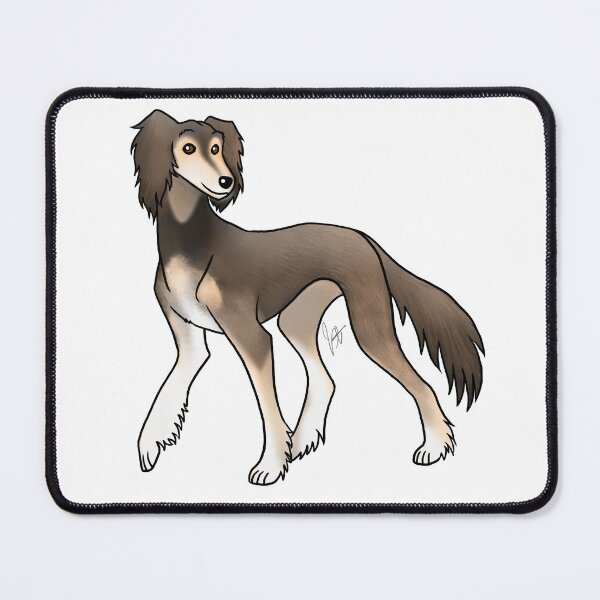 Item preview, Dog - Saluki - Sable Feathered designed and sold by Jennifer Stolzer.