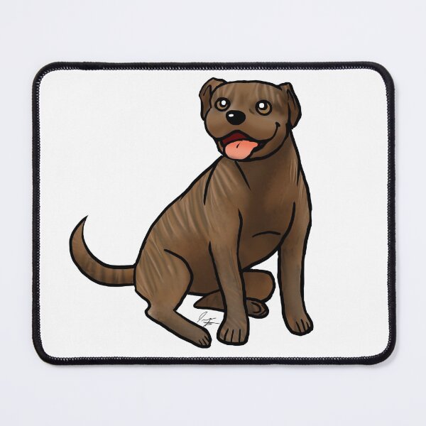 Item preview, Dog - American Pit Bull Terrier - Brindle designed and sold by Jennifer Stolzer.
