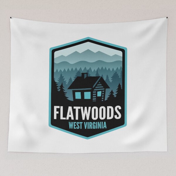 Item preview, Flatwoods West Virginia Mountain Town Cabin designed and sold by HalpinDesign.