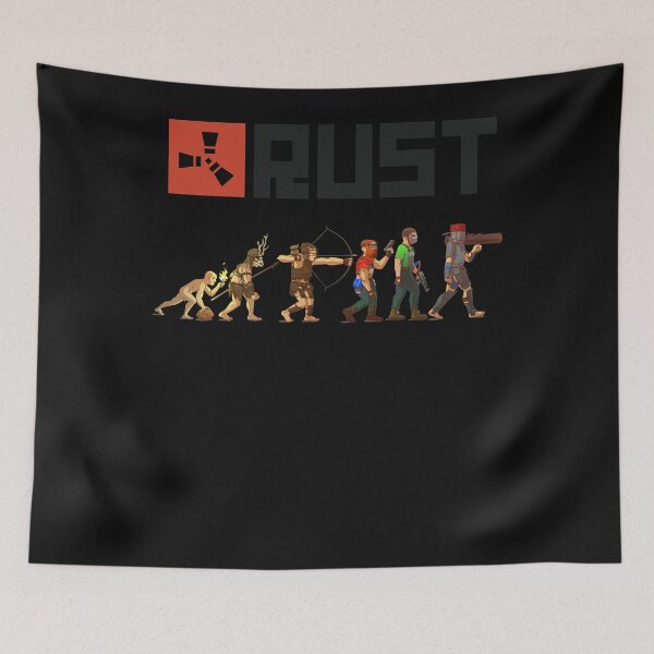 Item preview, Rust Evolution Essential T-Shirt.png designed and sold by KerrahFoste.