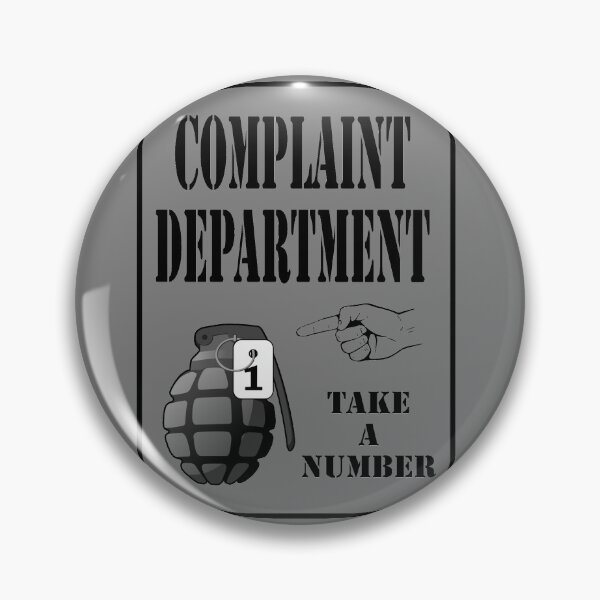 Item preview, Complaint Department designed and sold by RTrivella.