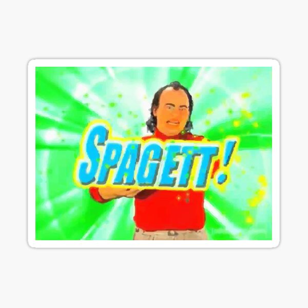 Spagett Tim and Eric Awesome Show Great Job Sticker