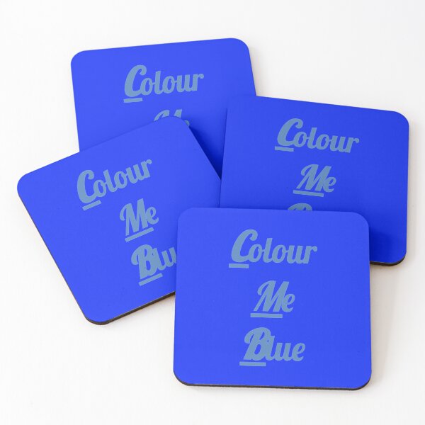 Item preview, Colour Me Blue Navy Blue Text Design designed and sold by Lurline Halliman.