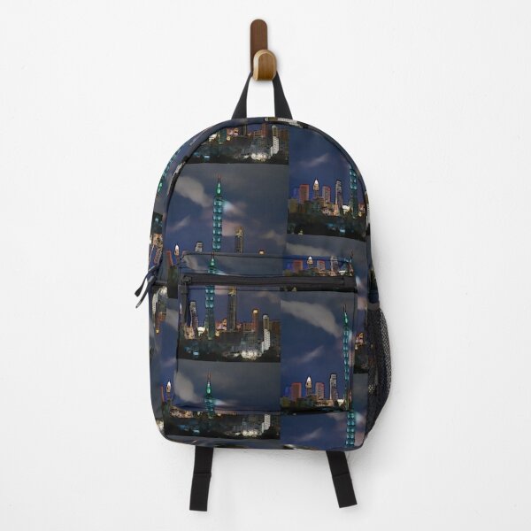 Item preview, Taipei 101 Taiwan Cartoonized City Skyline Design designed and sold by TheHappyK.