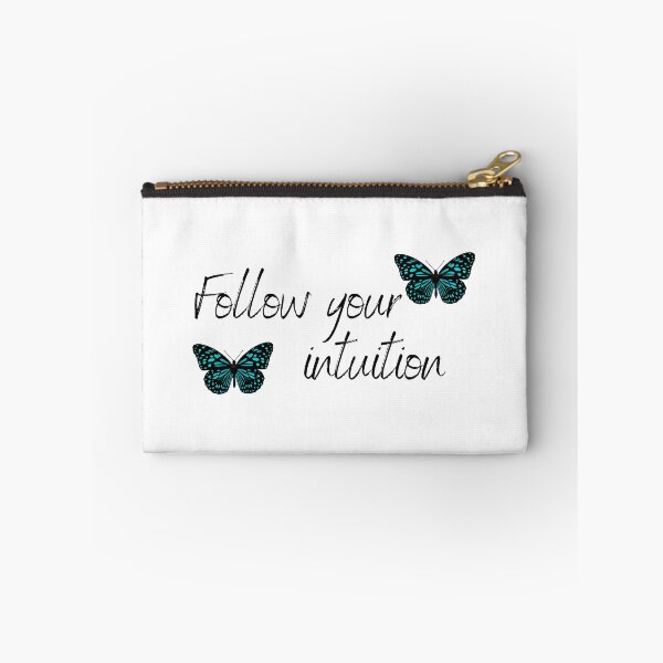 Item preview, Follow Your Intuition Teal Butterfly designed and sold by designsbyreaia.