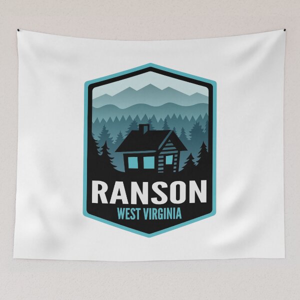 Aperçu de l'œuvre Ranson West Virginia Mountain Town Cabin créée et vendue par HalpinDesign.