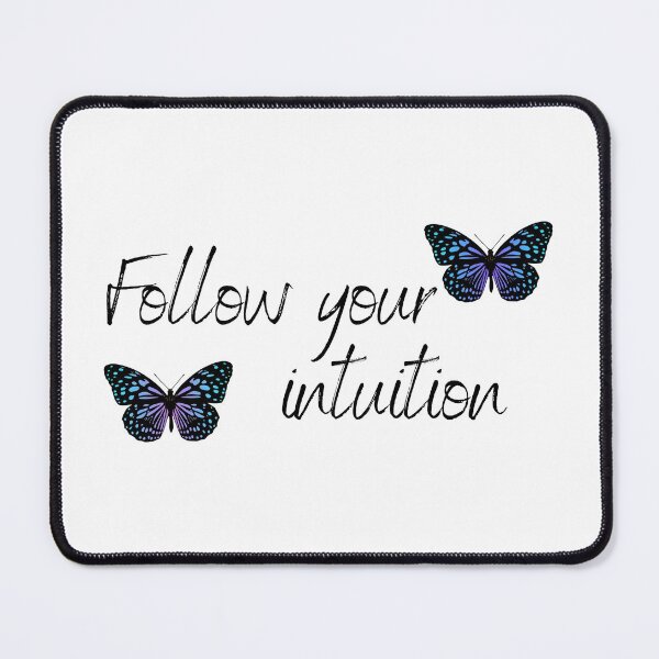 Item preview, Follow Your Intuition Blue Ombre Butterfly designed and sold by designsbyreaia.