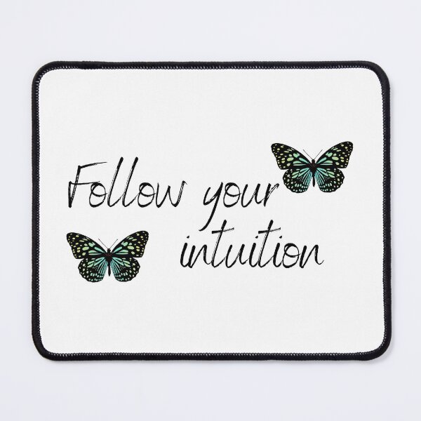 Item preview, Copy of Follow Your Intuition Green Yellow Butterfly designed and sold by designsbyreaia.