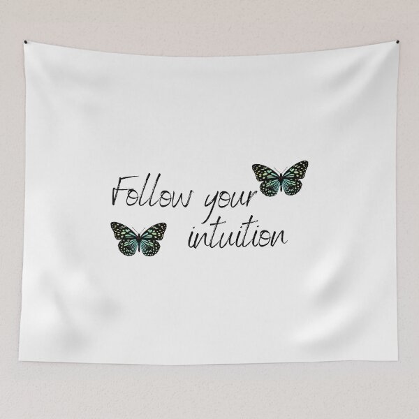 Item preview, Copy of Follow Your Intuition Green Yellow Butterfly designed and sold by designsbyreaia.