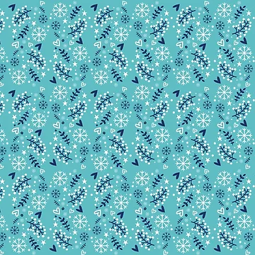 Artwork thumbnail, Wintery Pattern by Innsmouth