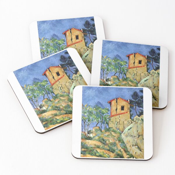 Item preview, 'House With Walls' by Cezanne (Reprint) designed and sold by Classic Visions Gallery.