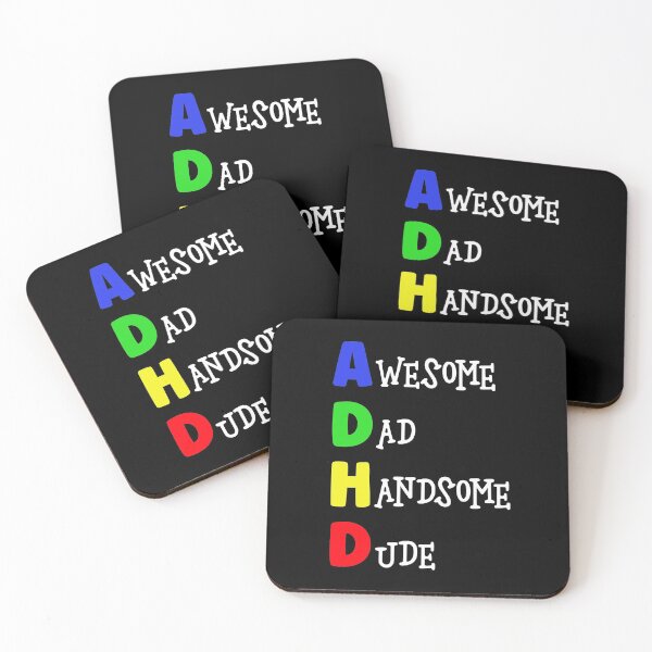 Item preview, ADHD Awesome Dad, Handsome Dude designed and sold by Mrspink16.