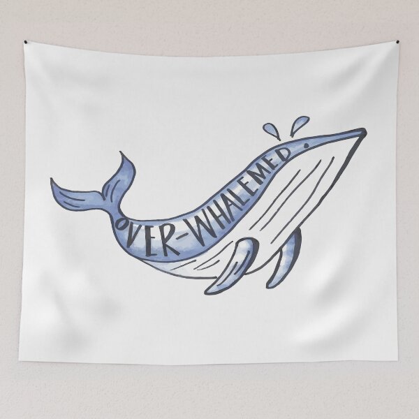Item preview, Over-whale-med designed and sold by spontaneousgood.