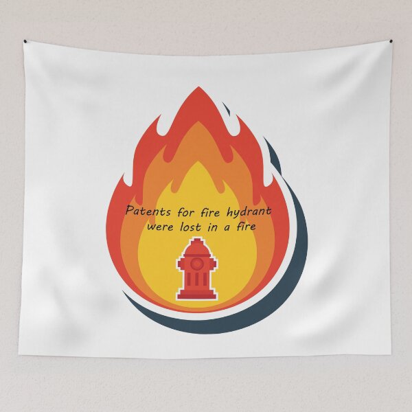 Item preview, Funny Fact Fire Hydrant designed and sold by mattpanta.