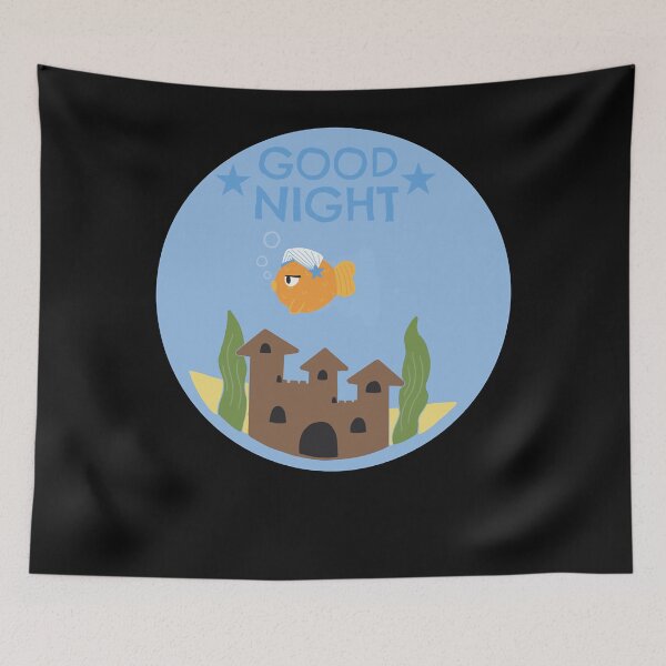 Item preview, Good Night Fishy Classic designed and sold by Sarailliams.