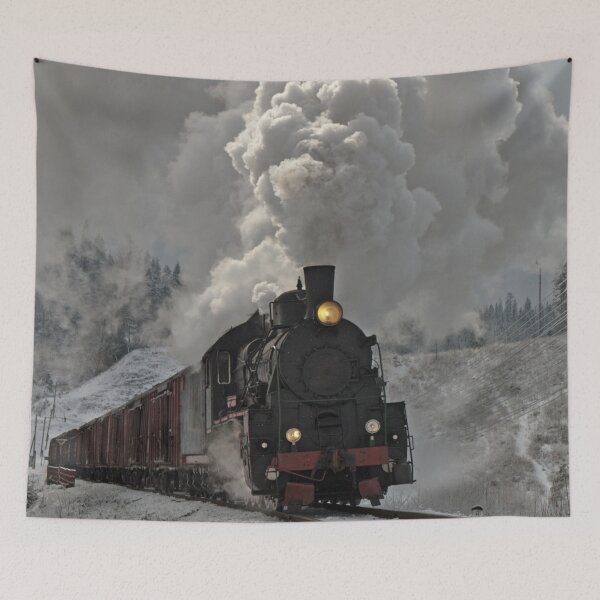 Item preview,    panoramic, widescreen prints, wall posters, Tapestries,Tapestry,throw blankets,comforters,duvet covers ,  train track,Railroad art,train wall art,Train art designed and sold by eyesight4vision.